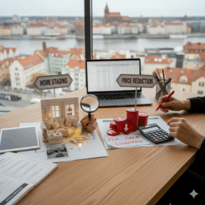 Home Staging czy obniżka ceny? 3 kluczowe strategie szybkiej sprzedaży mieszkania w Szczecinie w dobie wysokich stóp procentowych